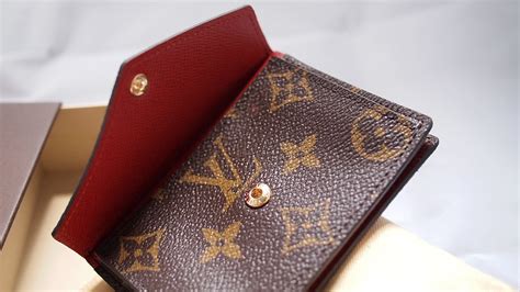 lv wallet red interior|louis vuitton wallet women red.